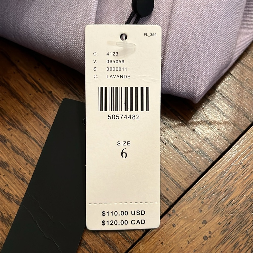 Anthropologie the essential slim‎ pants, size 6, NWT - Picture 14 of 14